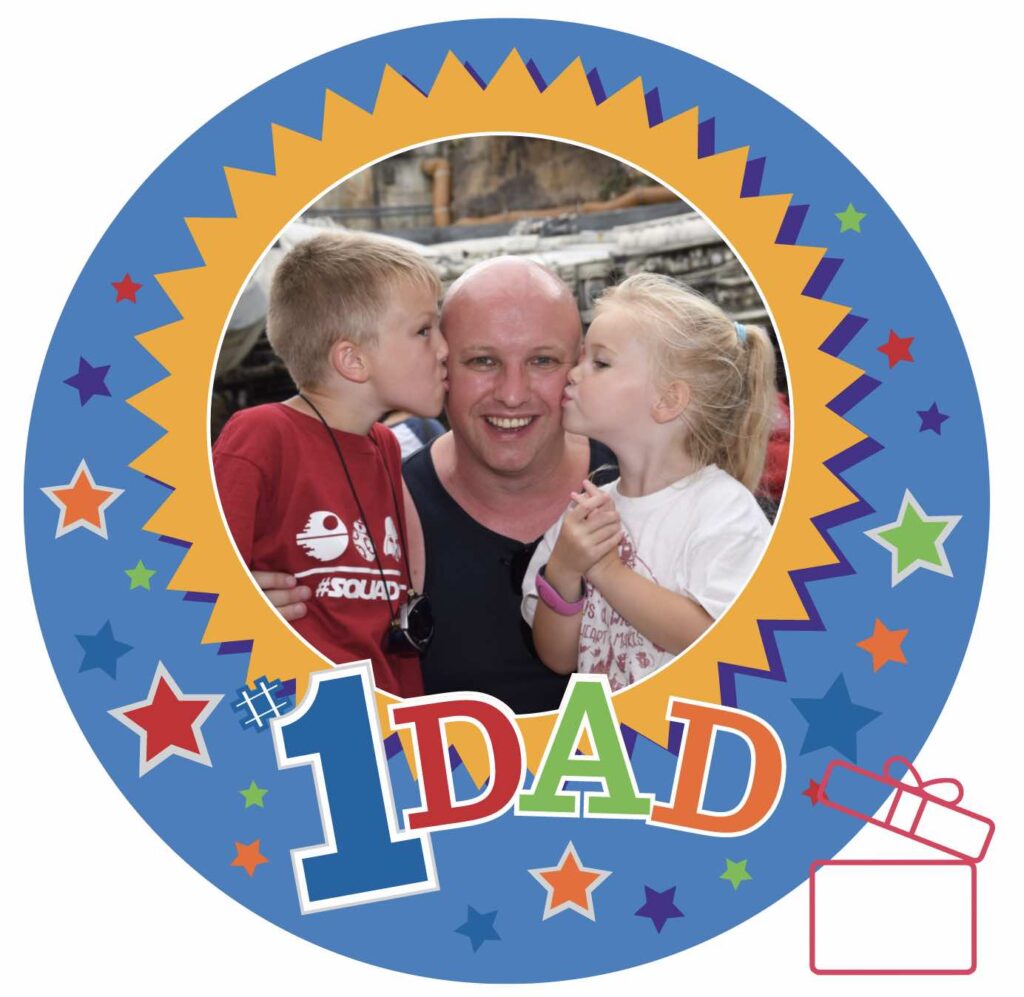 Father's Day Photo Balloon Gifts don't come more personal then a Personalised Father's Day Photo Balloon. Fathers's Day is the perfect time to show that special person how much they mean to you. So upload you favourite photo and let us print your unique Father's Day Gift Lets put a smile on his face! 22" helium inflated balloon (bigger than a standard balloon) Includes Helium Balloon Printing Tied with coordinating ribbon Weight.