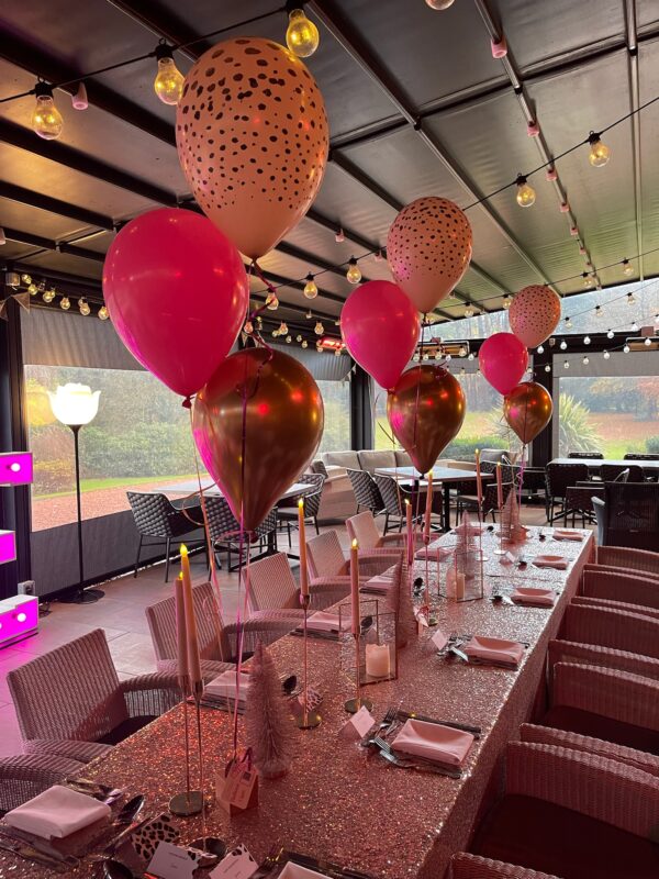 Helium 3 Balloon Table Bouquet – Custom Colours | Perfect for Parties & Gifts - Image 7