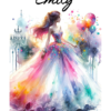 Enchanting Watercolour Prom Greeting Cards: Perfect for Personalised Touches! - Image 3