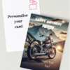 Personalised Birthday Cards for Men - Cars, Motorcycles, & Classics