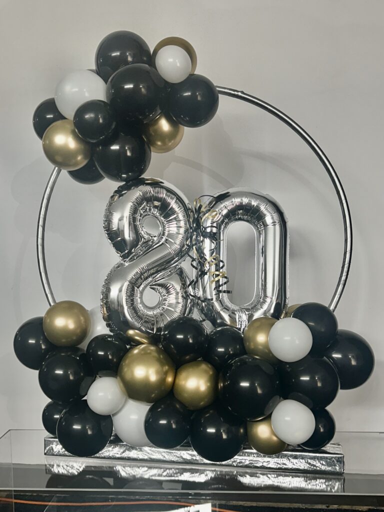 Balloon Hoop Table Display: Stunning, Long-Lasting Event Decor