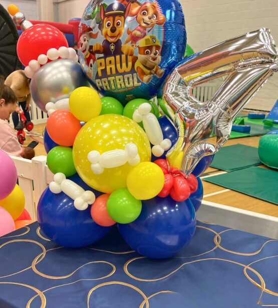 Mini Balloon Table Marquee – Personalised Age & Theme