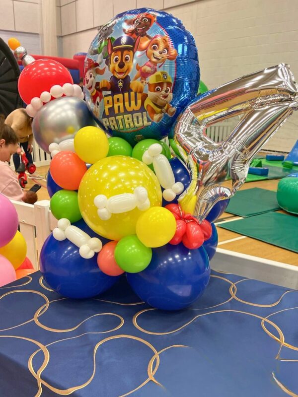 Mini Balloon Table Marquee – Personalised Age & Theme