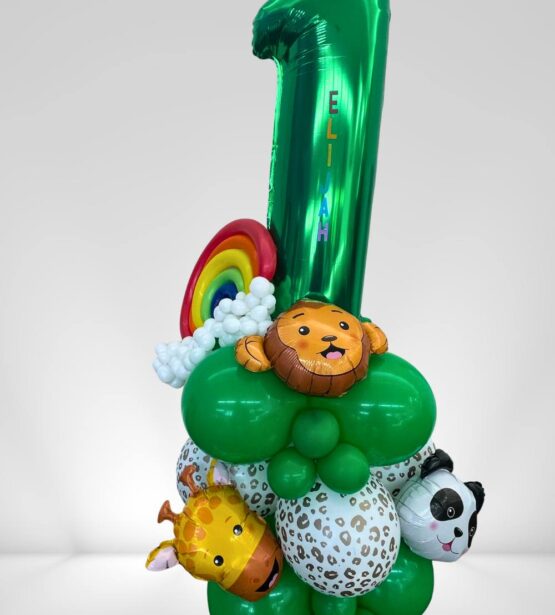 deluxe Number Balloon Stack
