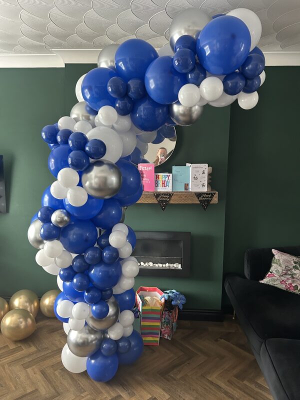 9ft Freestanding Organic Balloon Garland – Luxury Party & Event Decor - Image 5