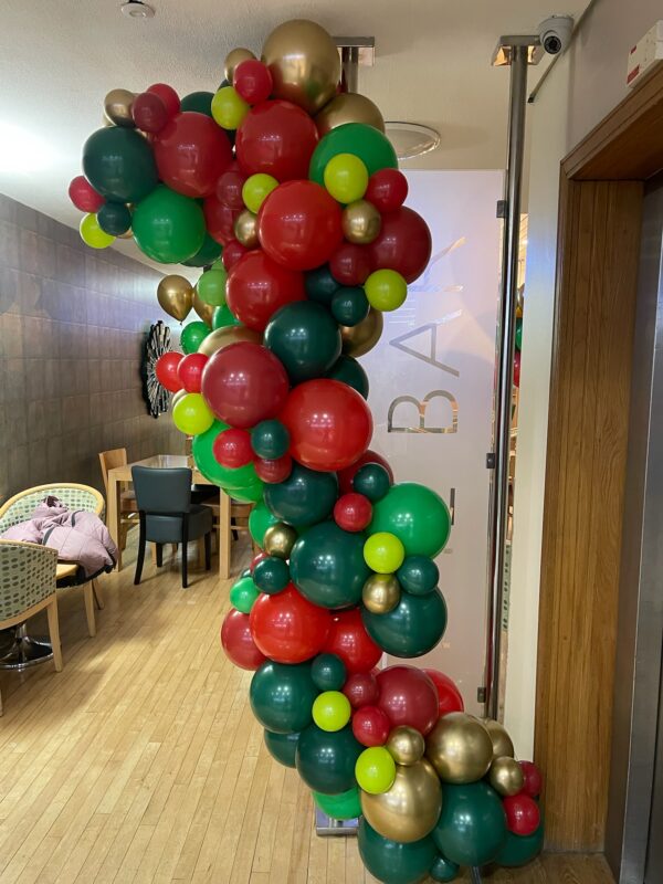 9ft Freestanding Organic Balloon Garland – Luxury Party & Event Decor - Image 6