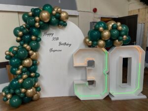 milestone birthday party balloons decor fao for any occasion 6