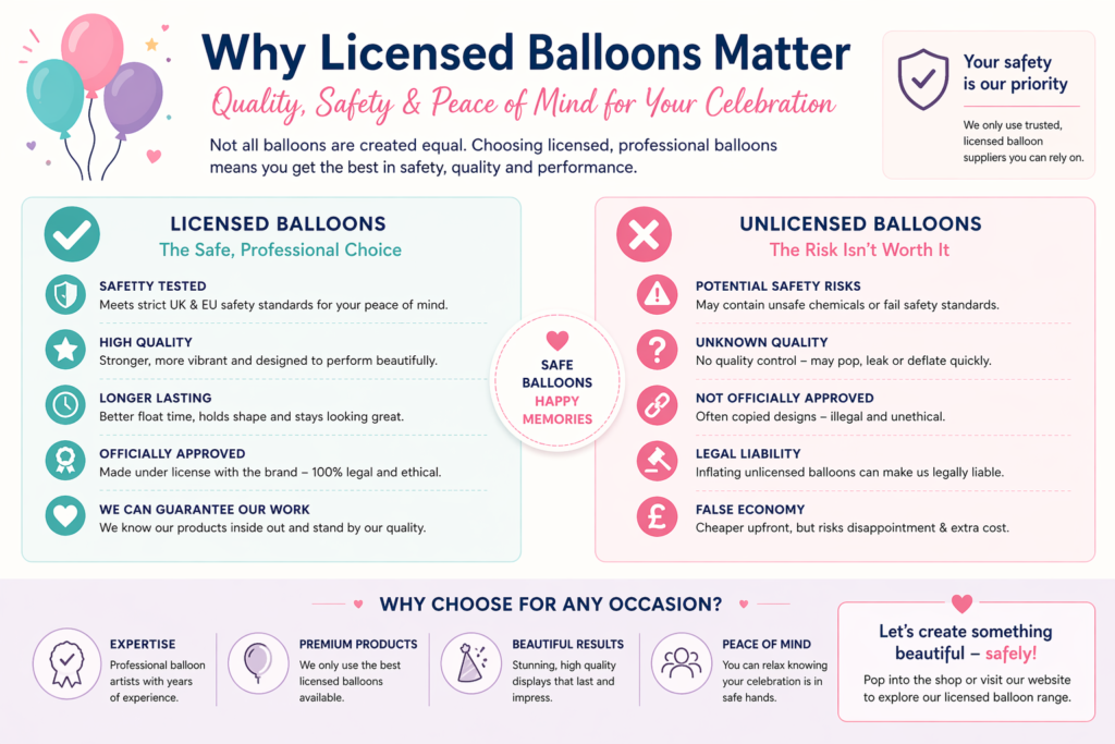 Licensed Balloons matter