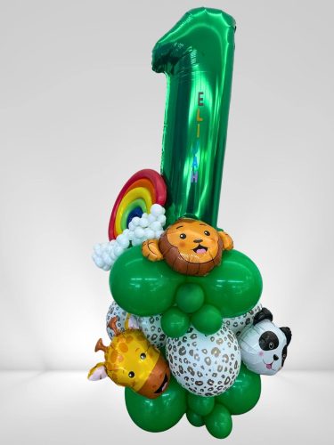 deluxe Number Balloon Stack