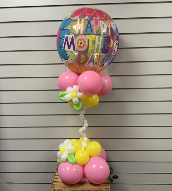 Glowing Mother's Day Bubble Balloon: Light Up Her Day