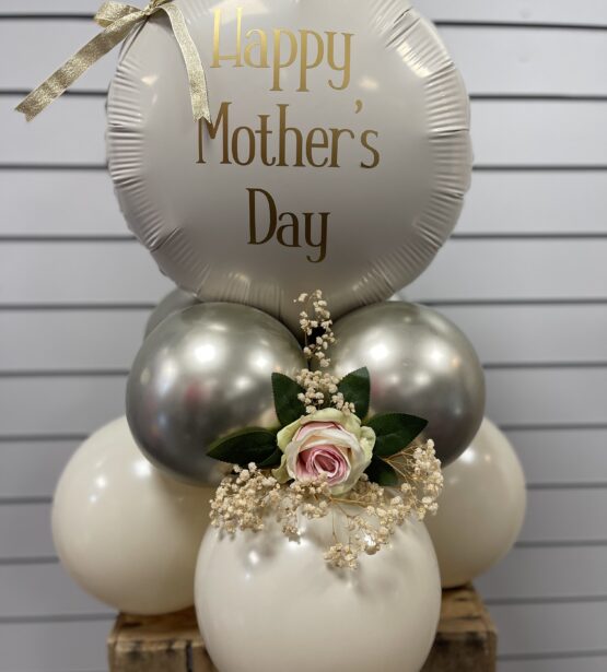 Blooming Love: Personalised Mother's Day Balloon Gift