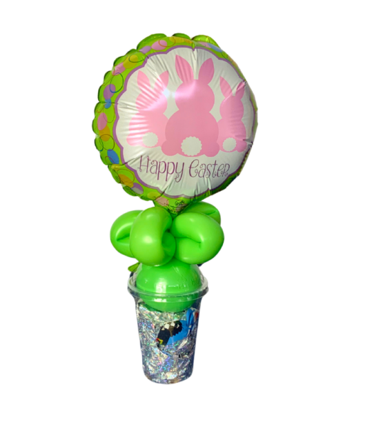 Easter Candy Cup with Mini Foil Topper - Sweet Treats for Easter!